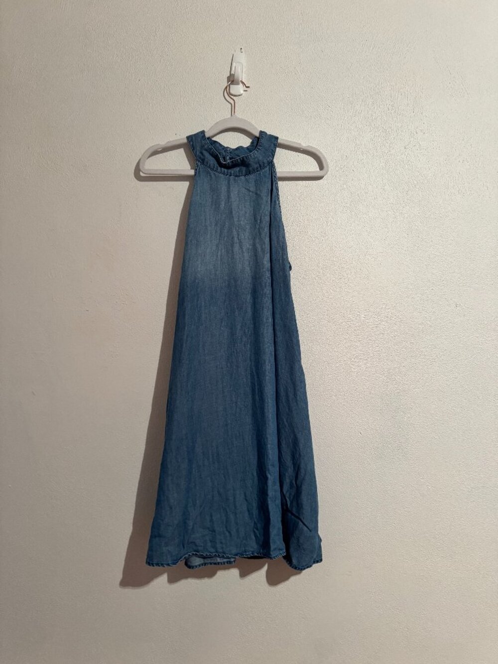 Bella Dahl Sleeveless Chambray Denim Dress – Size S